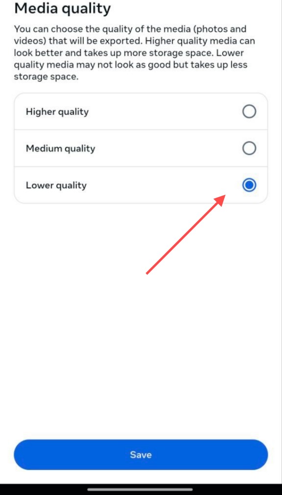 Step 13: Instagram Settings Menu